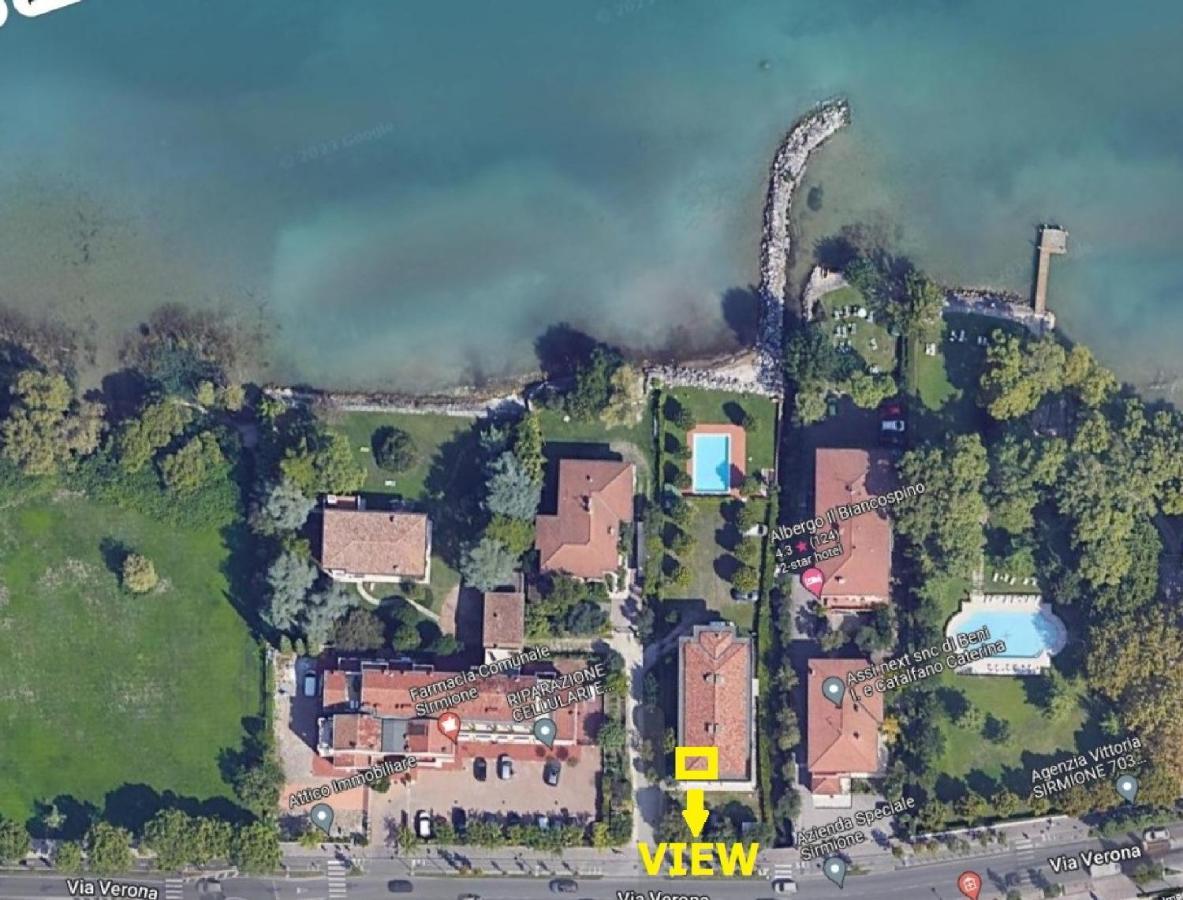 Casa Lugana 15 - Monolocale Con Piscina Fronte Lago Sirmione Exterior photo